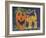 Be My Pumpkin Halloween-sylvia pimental-Framed Art Print