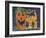 Be My Pumpkin Halloween-sylvia pimental-Framed Art Print