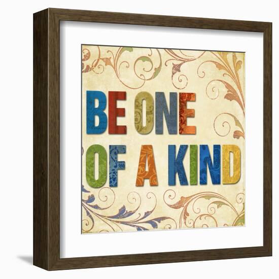 Be One of a Kind-Elizabeth Medley-Framed Art Print
