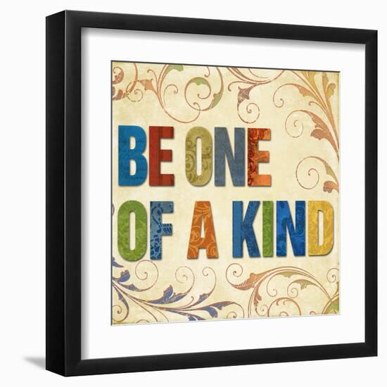 Be One of a Kind-Elizabeth Medley-Framed Art Print