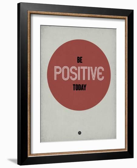 Be Positive Today 1-NaxArt-Framed Art Print