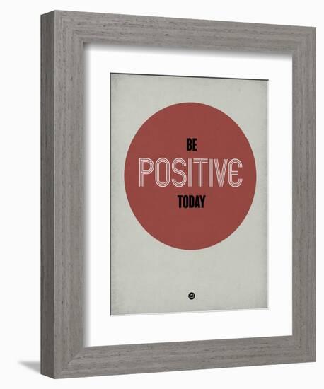 Be Positive Today 1-NaxArt-Framed Art Print