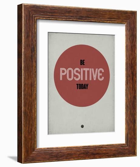 Be Positive Today 1-NaxArt-Framed Art Print