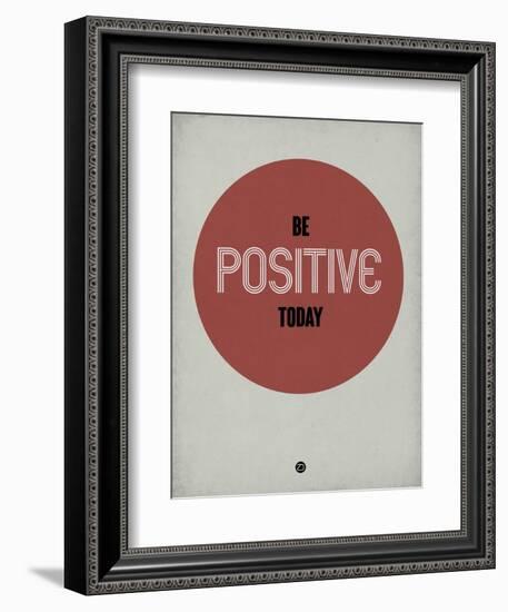 Be Positive Today 1-NaxArt-Framed Art Print