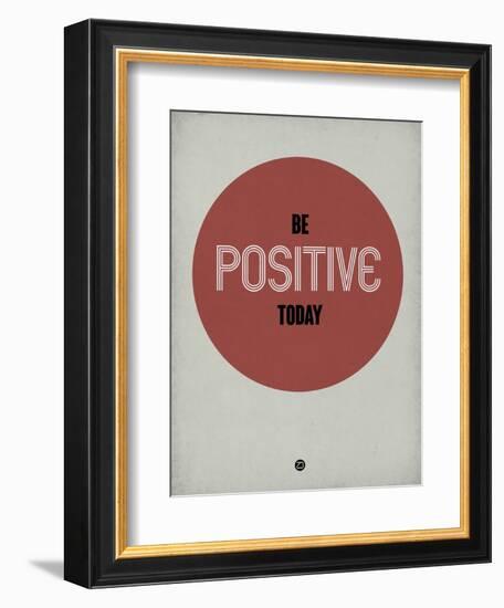 Be Positive Today 1-NaxArt-Framed Art Print