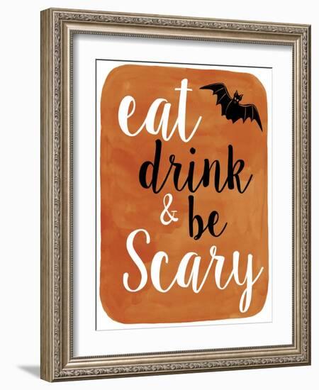 Be Scary-Erin Clark-Framed Giclee Print