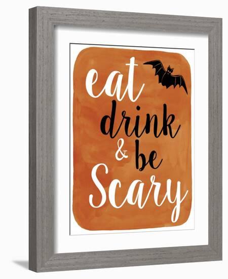 Be Scary-Erin Clark-Framed Giclee Print
