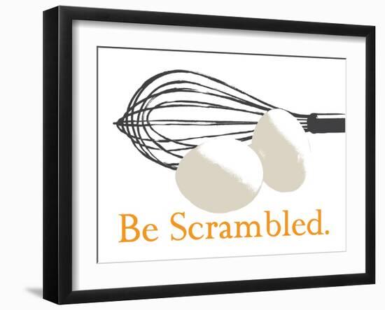 Be Scrambled-Tenisha Proctor-Framed Art Print