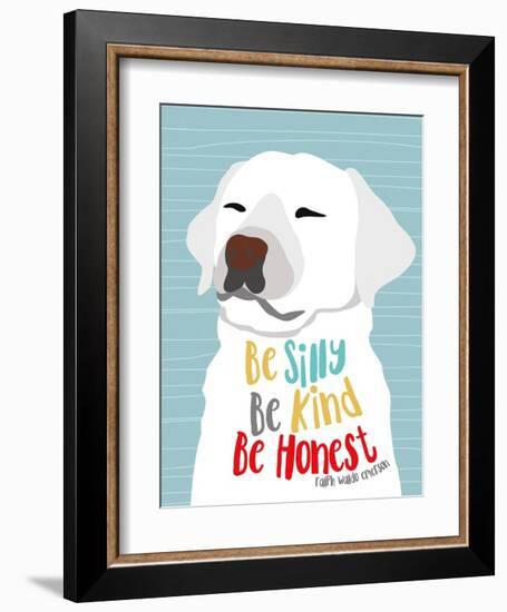 Be Silly, Kind and Honest-Ginger Oliphant-Framed Art Print