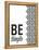 Be Simple Choose Joy I-SD Graphics Studio-Framed Stretched Canvas