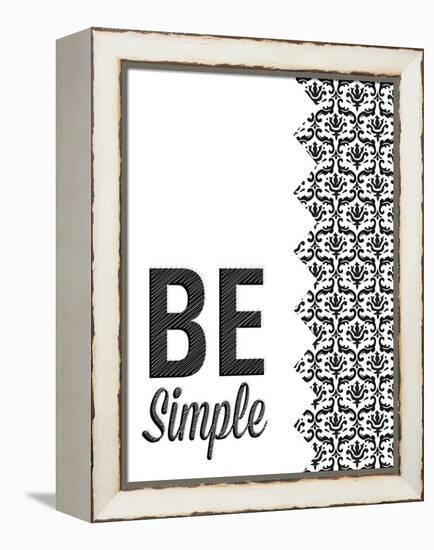 Be Simple Choose Joy I-SD Graphics Studio-Framed Stretched Canvas