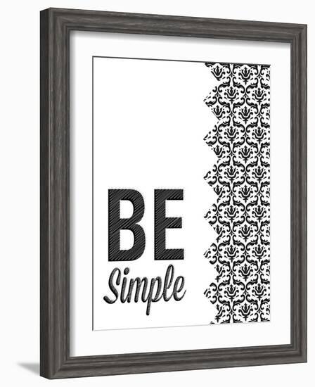 Be Simple Choose Joy I-SD Graphics Studio-Framed Premium Giclee Print