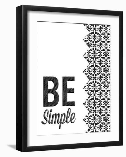 Be Simple Choose Joy I-SD Graphics Studio-Framed Premium Giclee Print