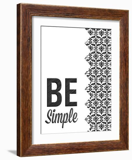 Be Simple Choose Joy I-SD Graphics Studio-Framed Art Print
