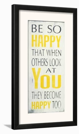 Be So Happy-Holly Stadler-Framed Art Print