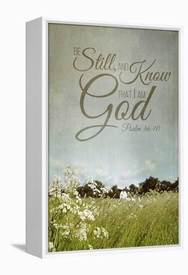 Be Still and Know-Sarah Gardner-Framed Stretched Canvas