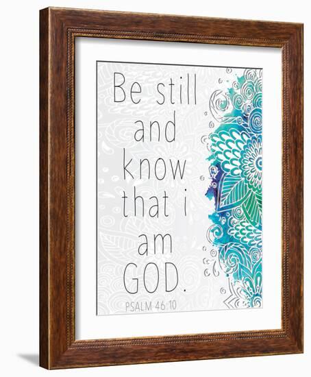 Be Still-Kimberly Allen-Framed Art Print