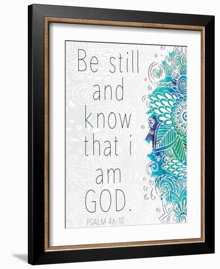 Be Still-Kimberly Allen-Framed Art Print