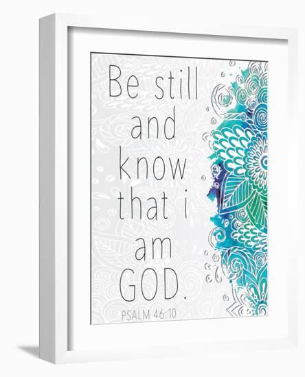 Be Still-Kimberly Allen-Framed Art Print