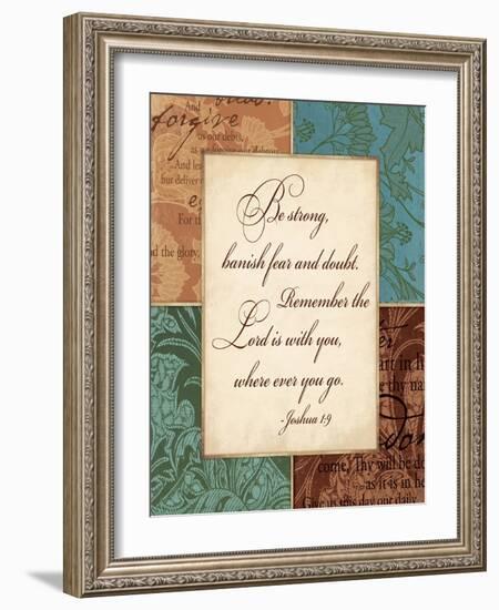 Be Strong-Jace Grey-Framed Art Print