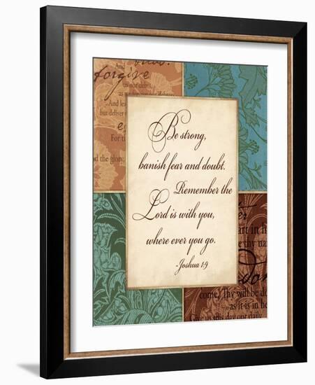 Be Strong-Jace Grey-Framed Art Print