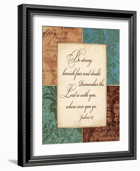 Be Strong-Jace Grey-Framed Art Print