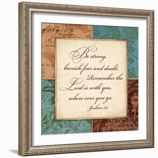 Be Strong-Jace Grey-Framed Art Print