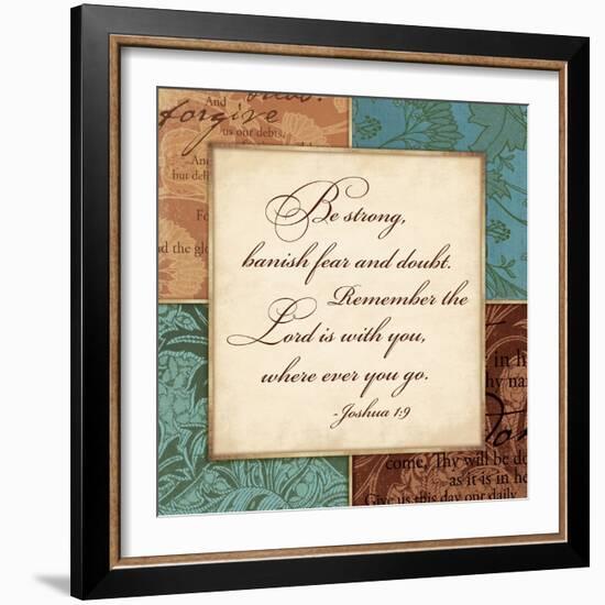 Be Strong-Jace Grey-Framed Art Print