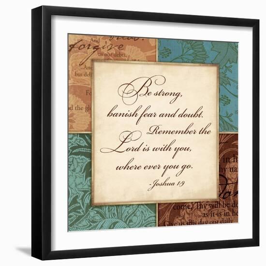 Be Strong-Jace Grey-Framed Art Print