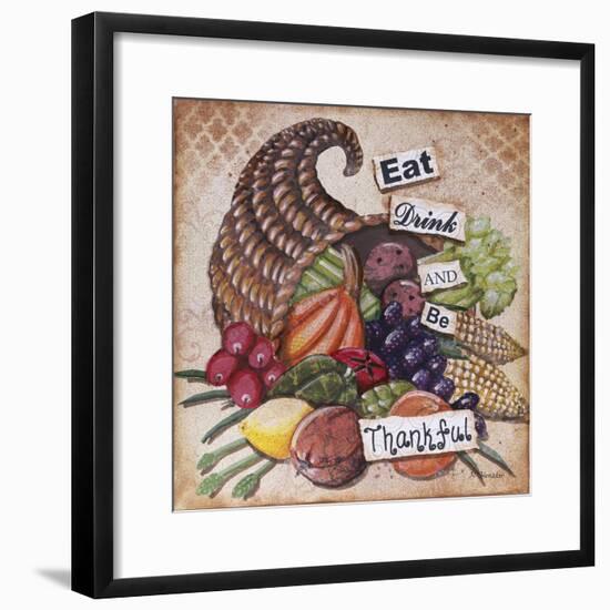 Be Thankful-Let Your Art Soar-Framed Giclee Print