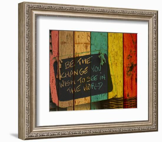 Be the Change-Irena Orlov-Framed Art Print