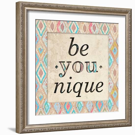 Be You Nique-Nicholas Biscardi-Framed Art Print