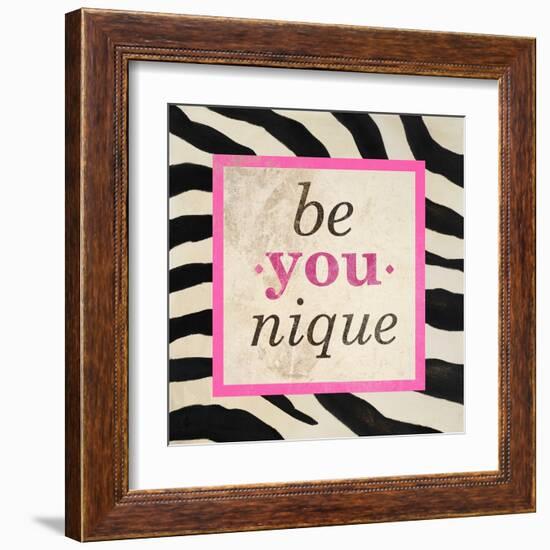 Be-You-Nique-Patricia Pinto-Framed Art Print