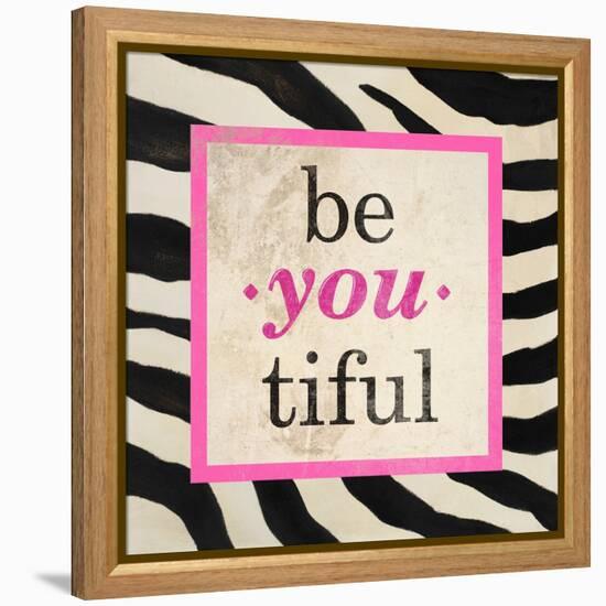 Be-You-Tiful-Patricia Pinto-Framed Stretched Canvas