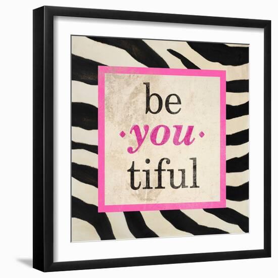 Be-You-Tiful-Patricia Pinto-Framed Art Print