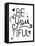 Be You Tiful-Jace Grey-Framed Stretched Canvas