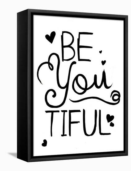 Be You Tiful-Jace Grey-Framed Stretched Canvas
