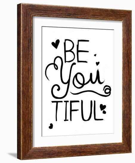 Be You Tiful-Jace Grey-Framed Art Print