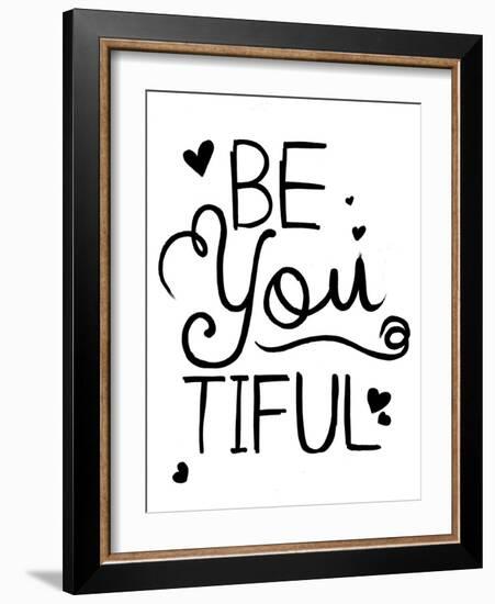 Be You Tiful-Jace Grey-Framed Art Print