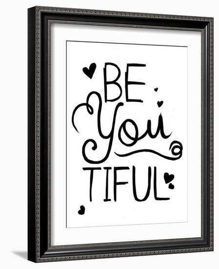 Be You Tiful-Jace Grey-Framed Art Print