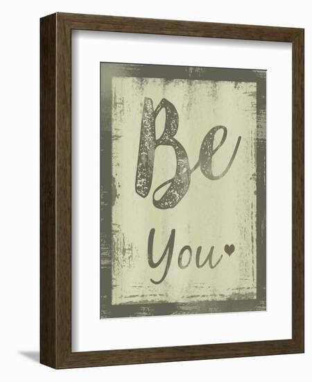 Be You-ALI Chris-Framed Giclee Print