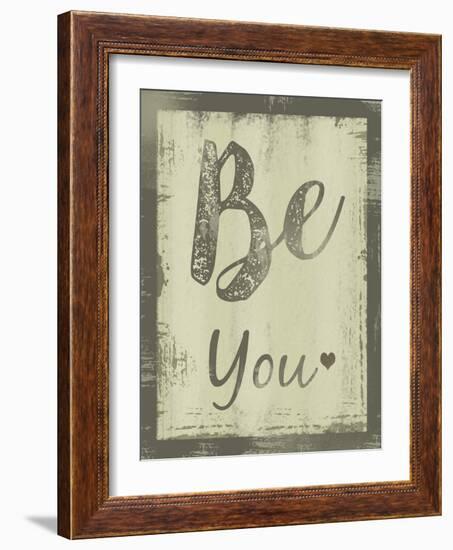 Be You-ALI Chris-Framed Giclee Print
