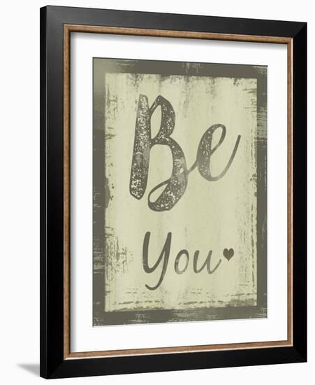Be You-ALI Chris-Framed Giclee Print