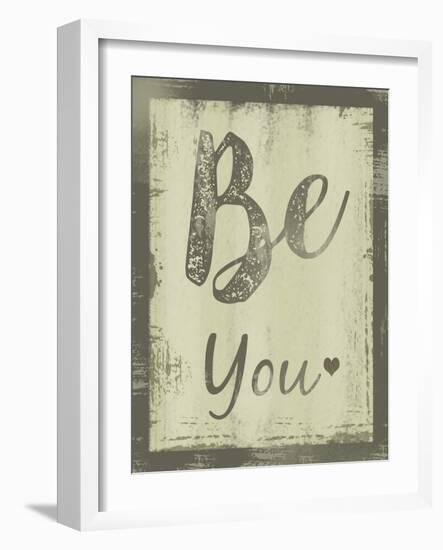 Be You-ALI Chris-Framed Giclee Print