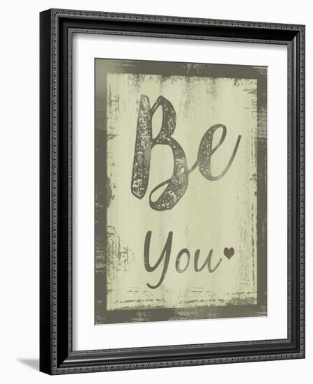 Be You-ALI Chris-Framed Giclee Print