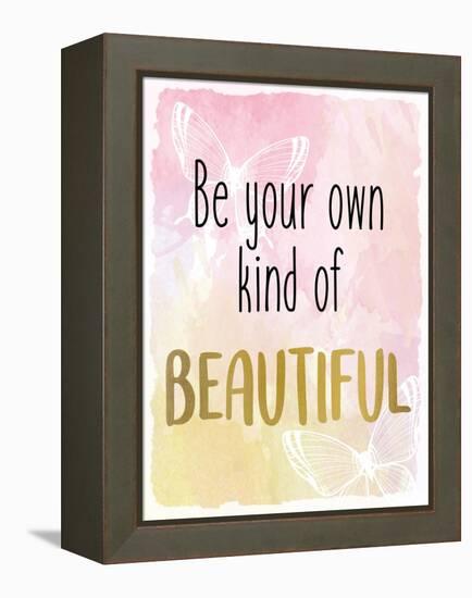 Be Your Own-Kimberly Allen-Framed Stretched Canvas