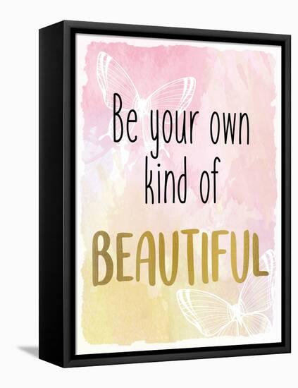 Be Your Own-Kimberly Allen-Framed Stretched Canvas