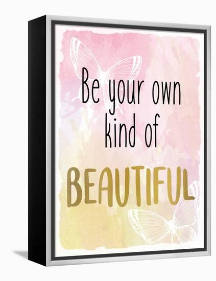 Be Your Own-Kimberly Allen-Framed Stretched Canvas