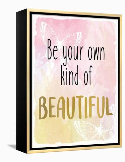 Be Your Own-Kimberly Allen-Framed Stretched Canvas