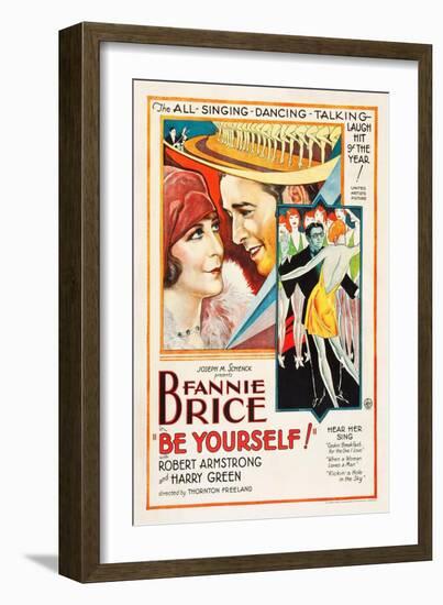 Be Yourself!, 1930-null-Framed Giclee Print